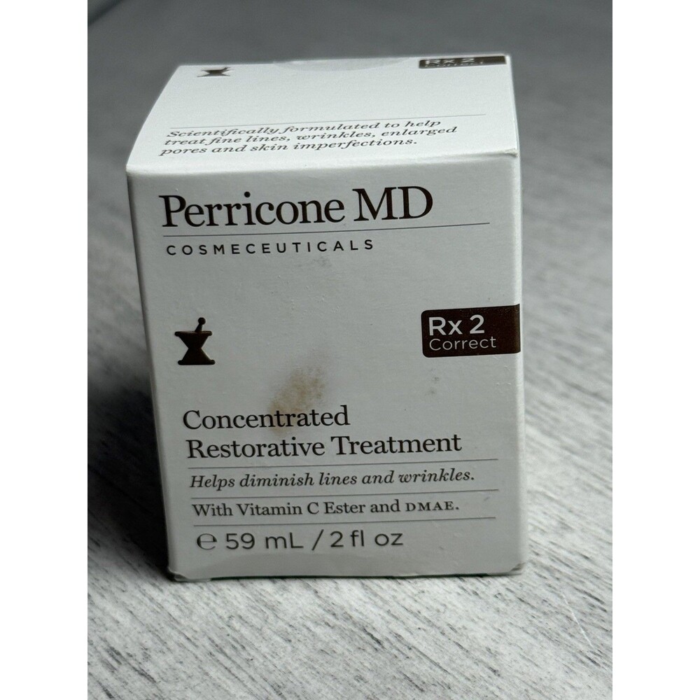 Perricone MD Concentrated Restorative Treatment 59ml/2oz Vitamin C New NWB